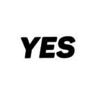 シロクロ文字（個別スタンプ：31）