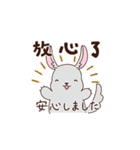 中国語＆日本語の敬語を話すチンチラ（個別スタンプ：13）