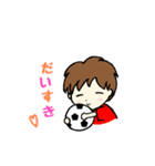 サッカー大好き♡サッカー部♫（個別スタンプ：24）