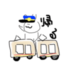 はくちゃん 返信の舞①（個別スタンプ：5）