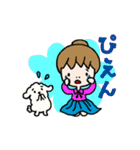 白バラちゃんと黒バラちゃん（個別スタンプ：30）
