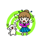 白バラちゃんと黒バラちゃん（個別スタンプ：31）