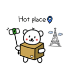輪ぐま♥（個別スタンプ：6）