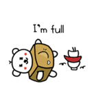 輪ぐま♥（個別スタンプ：13）