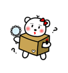 輪ぐま♥（個別スタンプ：17）