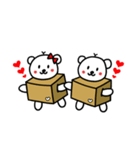 輪ぐま♥（個別スタンプ：21）