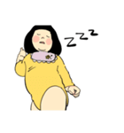 おかっぱ乳幼児（個別スタンプ：3）