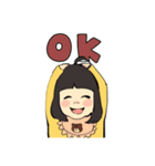 おかっぱ乳幼児（個別スタンプ：6）