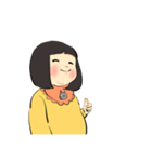 おかっぱ乳幼児（個別スタンプ：10）