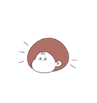 かぶってるな〜（個別スタンプ：1）