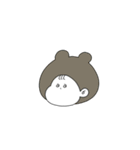 かぶってるな〜（個別スタンプ：9）