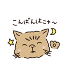 鼻ぺちゃ癒しねこ（個別スタンプ：7）