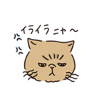 鼻ぺちゃ癒しねこ（個別スタンプ：12）
