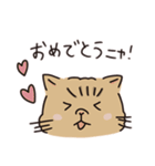 鼻ぺちゃ癒しねこ（個別スタンプ：24）