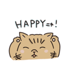 鼻ぺちゃ癒しねこ（個別スタンプ：25）