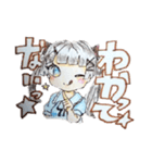 オリキャラ姉妹すたんぷ（個別スタンプ：5）