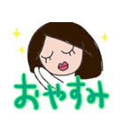 おでこ三角ちゃん（個別スタンプ：6）
