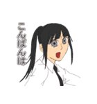 多彩な人たち・連絡編（個別スタンプ：3）