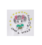たのしいたのしいえつちゃん（個別スタンプ：8）