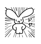 うさぎのスタンプ'ヮ' 二兎（個別スタンプ：12）