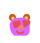 はちみつ大好きクマさん（個別スタンプ：3）