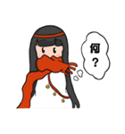 おばけ巫女の結びちゃん 気になるあの人へ（個別スタンプ：6）