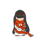 おばけ巫女の結びちゃん 気になるあの人へ（個別スタンプ：15）