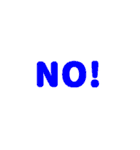 文字と色で伝える。文字スタ2（個別スタンプ：20）