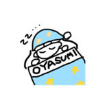 しろいおんなのこすたんぷ（個別スタンプ：8）