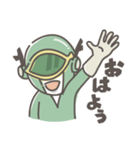 ミドリンジャーの日常（個別スタンプ：16）