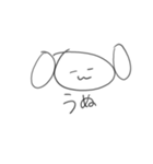 5秒で描けるいぬのスタンプ（個別スタンプ：1）