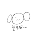 5秒で描けるいぬのスタンプ（個別スタンプ：9）