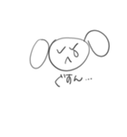 5秒で描けるいぬのスタンプ（個別スタンプ：14）