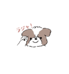 ゆるふわシーズー（個別スタンプ：2）