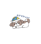 ゆるふわシーズー（個別スタンプ：4）
