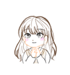 韓国の女子高生（個別スタンプ：2）