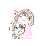 韓国の女子高生（個別スタンプ：10）