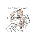 韓国の女子高生（個別スタンプ：15）