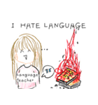 韓国の女子高生（個別スタンプ：25）