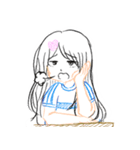 韓国の女子高生（個別スタンプ：32）