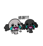 仲良しこよしトイプードル姉妹（個別スタンプ：1）