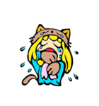ネコかぶりのいつみちゃん（個別スタンプ：6）
