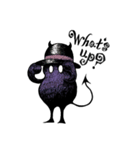 ミニマム悪魔といつでもハロウィン（個別スタンプ：2）