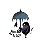 ミニマム悪魔といつでもハロウィン（個別スタンプ：6）