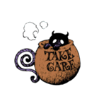 ミニマム悪魔といつでもハロウィン（個別スタンプ：15）