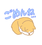 長毛にゃんこ/レッドタビー＆ホワイト（個別スタンプ：7）