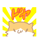 長毛にゃんこ/レッドタビー＆ホワイト（個別スタンプ：8）