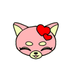 カラフルな動物キャラ（個別スタンプ：4）