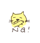 手描きいぬねこスタンプ（個別スタンプ：2）