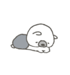 けなげな白くま はびくん（個別スタンプ：9）